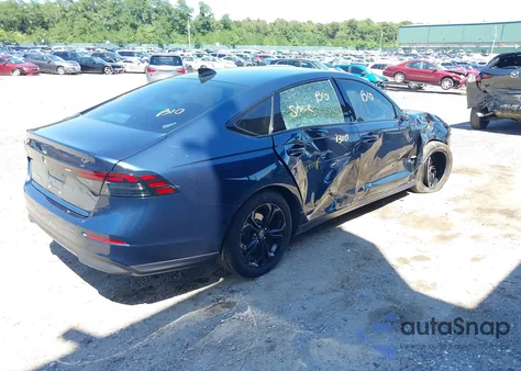 2025 Honda Accord Se from USA, damaged, VIN 1HGCY1F45SA012357